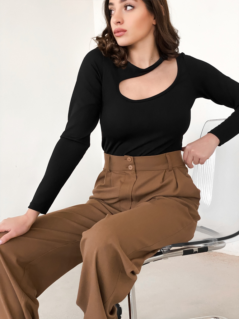 LemannFashion ფართე, კლასიკური შარვლები - Lemann Fashion