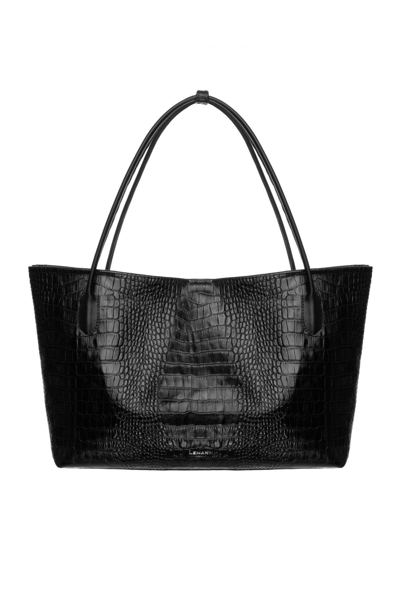 Inea croco-efect leather bag