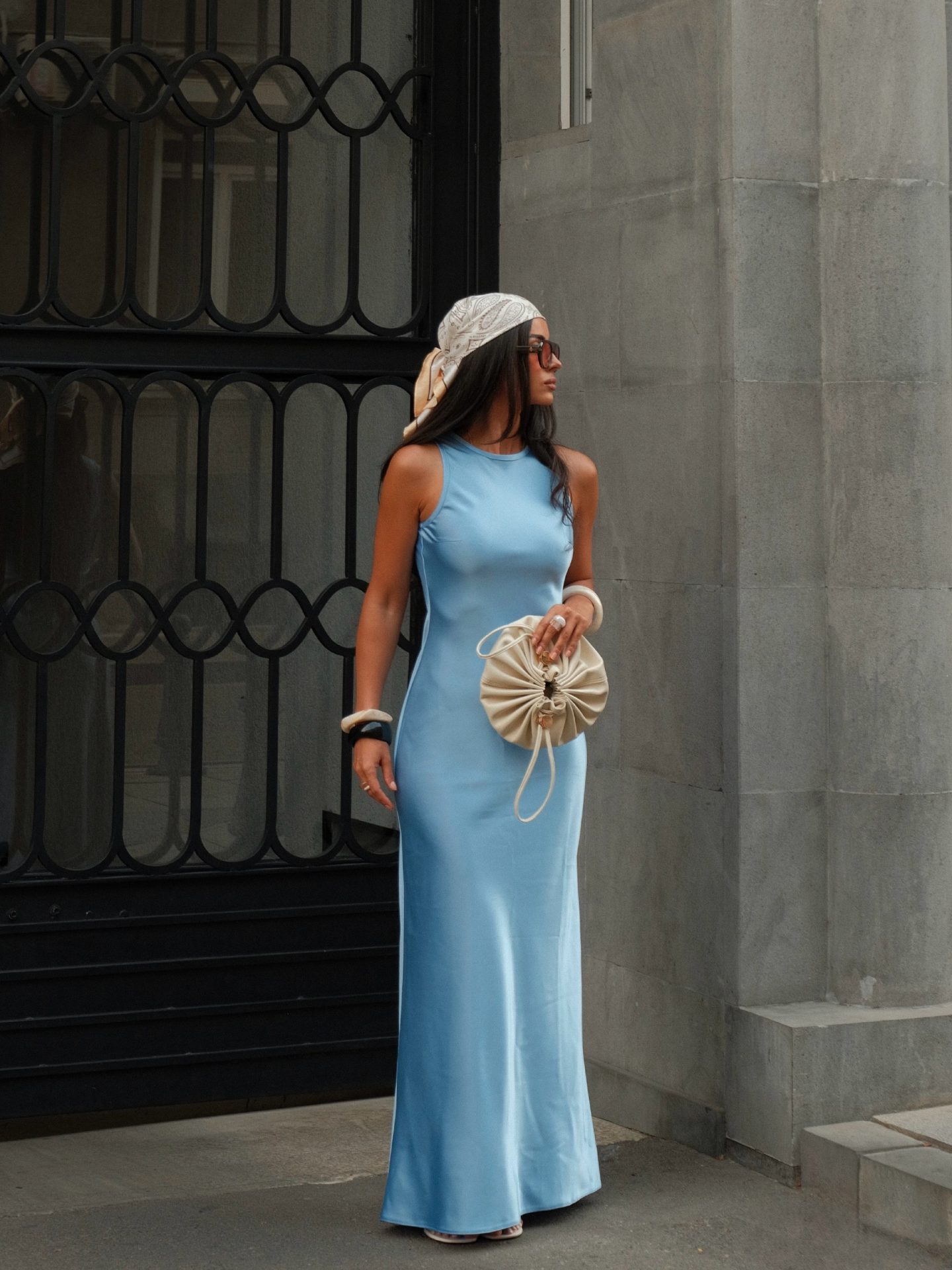 Satin Dress